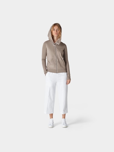 Rick Owens DRKSHDW Kapuzenjacke aus Baumwolle Mittelgrau 1