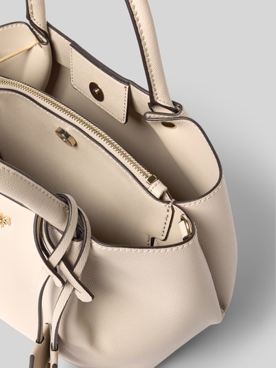 Guess Handtasche mit Logo-Applikation Modell 'Amorette' Stein 5