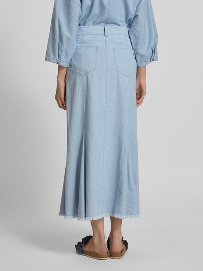 Christian Berg Woman Spódnica jeansowa z 5 kieszeniami Niebieski 5