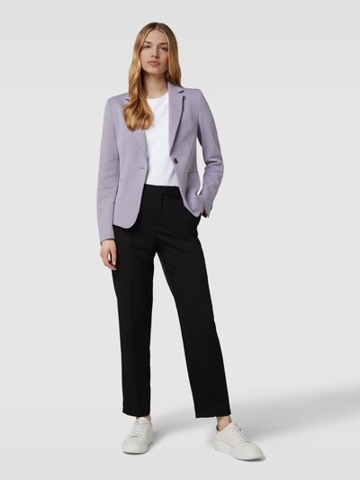 Jake*s Collection Blazer met knoopsluiting Paars - 1