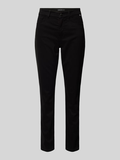 Marc Cain Slim fit broek met labelapplicatie Zwart - 2