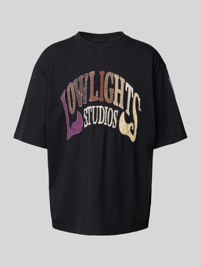 Low Lights Studios T-Shirt mit Label-Details Black 2