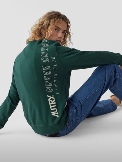 Autry Sweatshirt mit Label-Prints Grün 6
