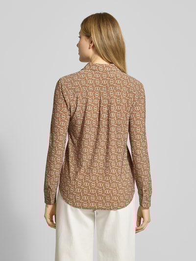 Lauren Ralph Lauren Slim Fit Bluse mit Knopfleiste Modell 'DAQUANE' Beige 5