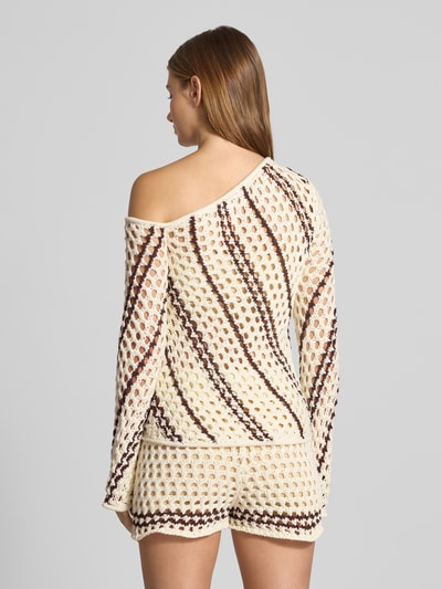 LeGer by Lena Gercke Strickpullover im One-Shoulder-Look Modell 'Laren' Offwhite 5