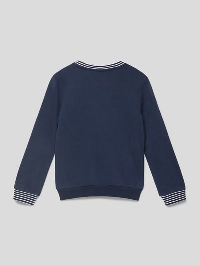 s.Oliver RED LABEL Sweatshirt met motiefprint Marineblauw - 3