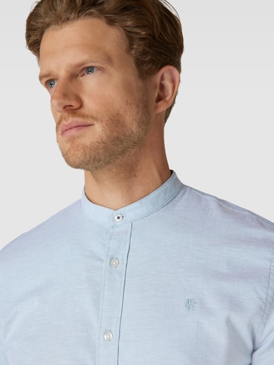MCNEAL Tailored Fit Freizeithemd mit Streifenmuster Helltürkis 3