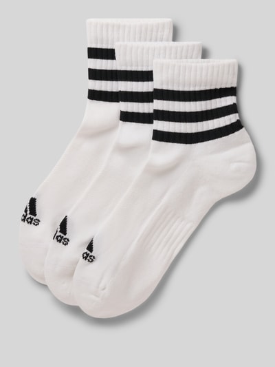adidas Sportswear Skarpety z detalem z logo w zestawie 3 szt. Biały 1