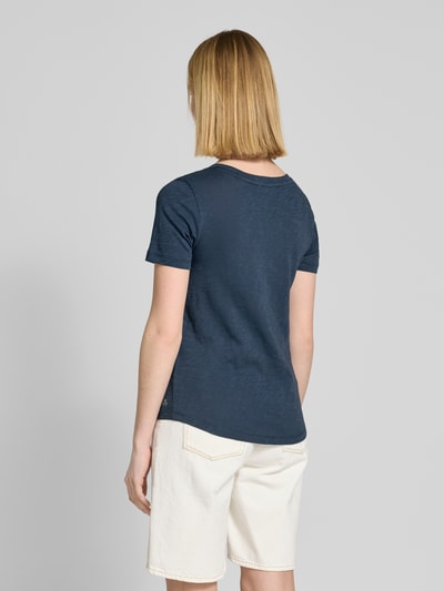 Marc O'Polo Regular fit T-shirt van puur katoen Marineblauw - 5