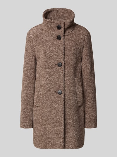 Fuchs Schmitt Mantel mit Stehkragen Taupe 2