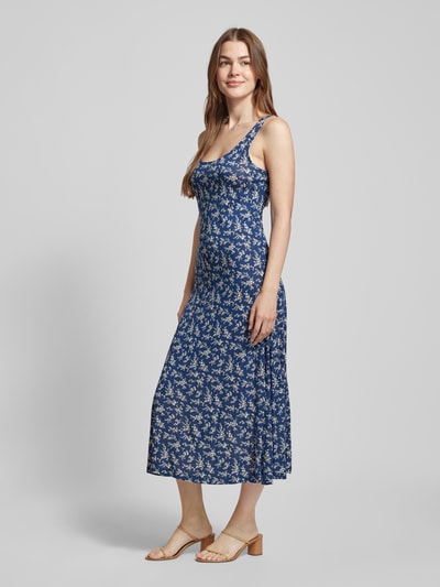 Polo Ralph Lauren Midi-jurk met ronde hals Donkerblauw - 1