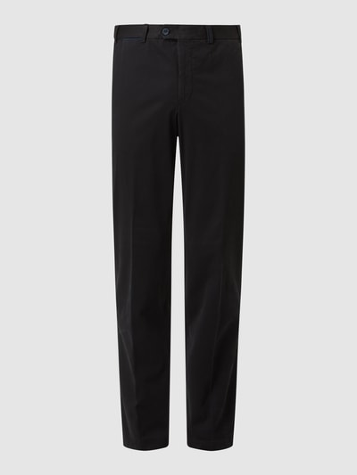 Hiltl Regular Fit Chino mit Stretch-Anteil Modell 'Peaker' Black 2