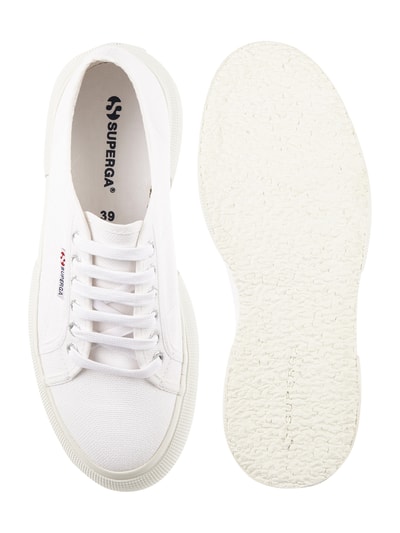 Superga Plateausneaker '2287' van canvas  Wit - 4