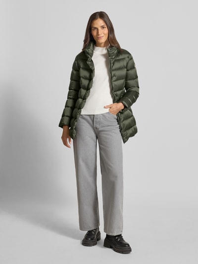 Colmar Originals Steppjacke mit Stehkragen und Reißverschlusstaschen Dunkelgruen 1