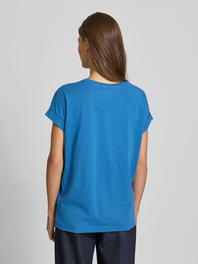 Armedangels Regular fit T-shirt van puur katoen, model 'DAARA' Blauw - 5