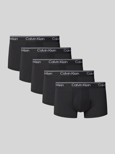 Calvin Klein Underwear Boxershort met elastische band met logo in een set van 5 stuks Zwart - 1