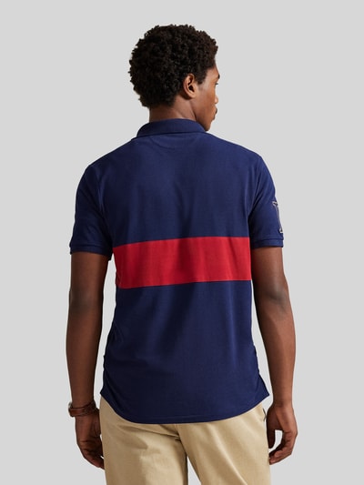 Polo Ralph Lauren Regular Fit Poloshirt aus reiner Baumwolle Marine 5