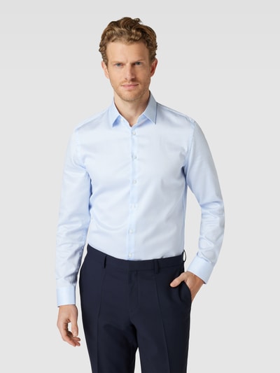 Jake*s Slim fit zakelijk overhemd met knoopsluiting Wit - 4