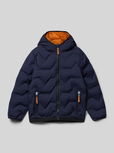 Killtec Regular Fit Steppjacke mit Kapuze Marine 1