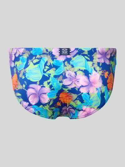 HOM Zwembroek met elastische band, model 'Balata' Marineblauw - 3