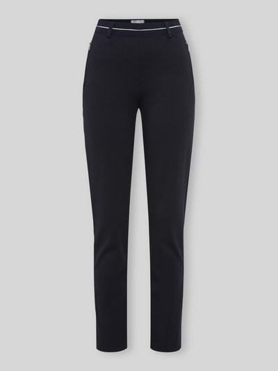 Raphaela By Brax Spodnie o kroju super slim fit z mieszanka wiskozy model 'LILLYTH' Granatowy 2