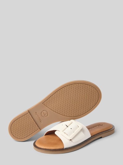 Tamaris Slippers met doornsluiting Wit - 4