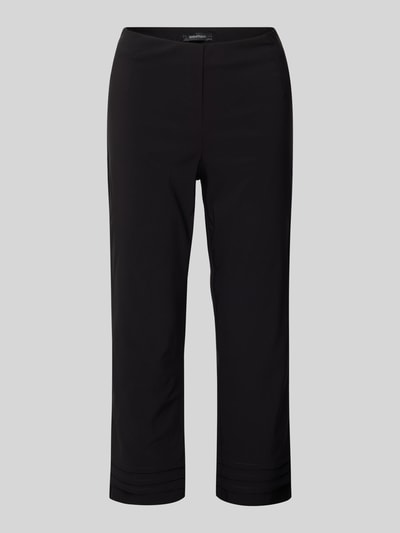 STEHMANN Slim fit broek met verkort model, model 'Ina' Zwart - 2