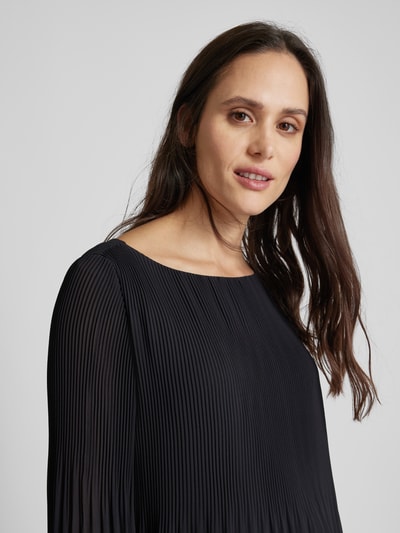 s.Oliver BLACK LABEL Regular fit blouse van chiffon  - 3