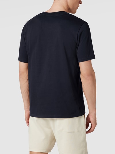 Marc O'Polo T-Shirt mit Label-Print Marine 5