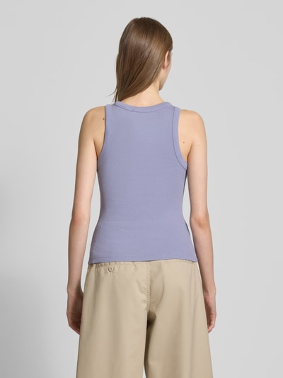 Calvin Klein Jeans Tanktop mit Label-Detail Flieder 5
