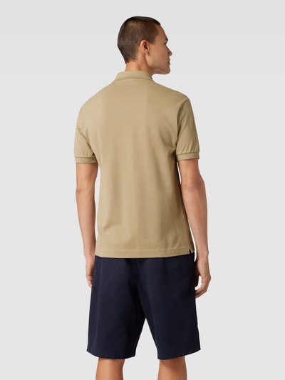 Lacoste Poloshirt mit Logo-Stitching Beige 5