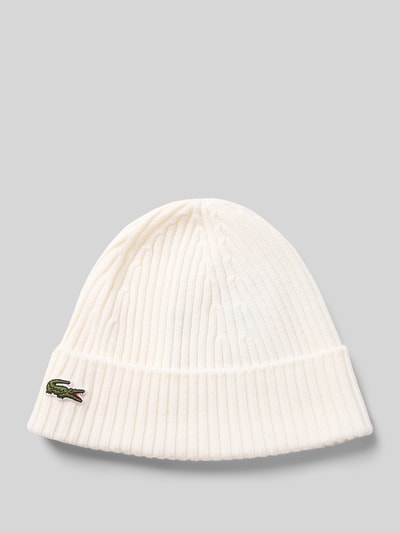 Lacoste Muts van zuivere wol Offwhite - 1