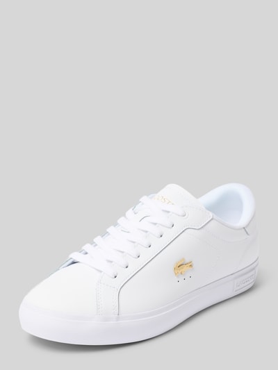 Lacoste Sneaker aus echtem Rindsleder Weiss 1