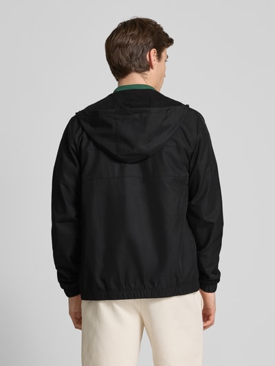 Lacoste Trainingsjacke mit Kapuze Black 5