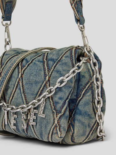 Diesel Crossbody Bag in Denim-Optik Mittelgrau 3