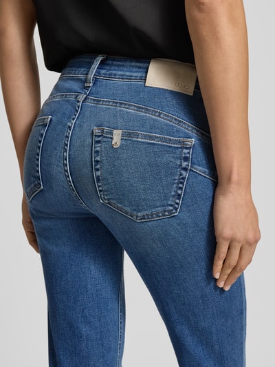 Liu Jo White Jeans mit Eingrifftaschen Modell 'MONROE' Jeansblau 3