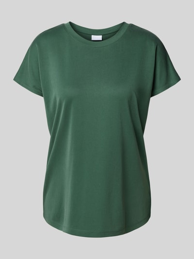 Jake*s Collection Regular Fit T-Shirt mit Rundhalsausschnitt Dunkelgruen 2