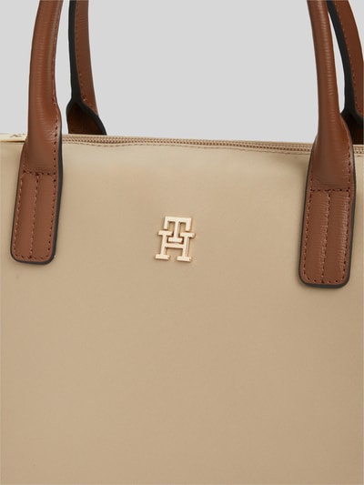 Tommy Hilfiger Umhängetasche mit Logo-Applikation Modell 'POPETTE MINI' Beige 2
