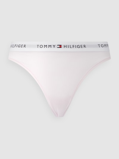 TOMMY HILFIGER Stringi z bawełny  Różowy 1