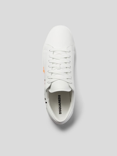 Dsquared2 Accessoires Sneaker mit Statement-Print Weiss 4