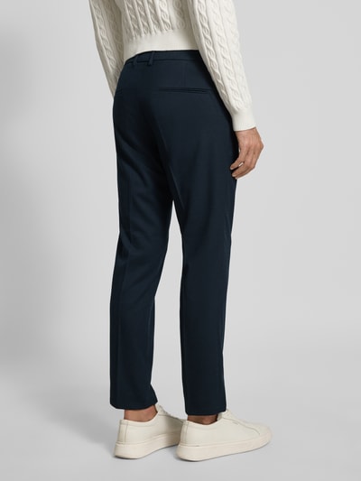 Drykorn Spodnie materiałowe z zakładkami Granatowy 5