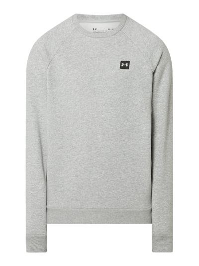 Under Armour Sweatshirt aus Baumwollmischung Hellgrau 2