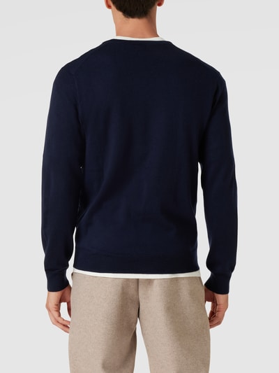 Polo Ralph Lauren Gebreide pullover met V-hals Marineblauw - 5