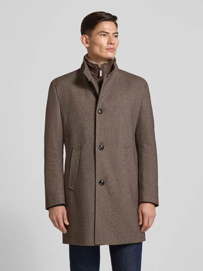 bugatti Mantel mit Stehkragen Beige 4