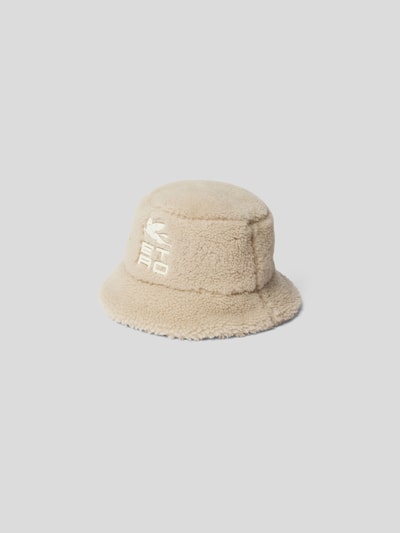 Etro Bucket Hat mit Label-Print Offwhite 2