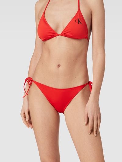 Calvin Klein Underwear Bikinibroekje met vetersluiting Koraal - 1