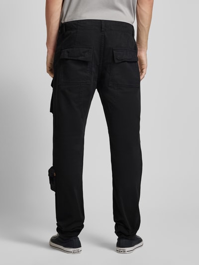 Alpha Industries Regular Fit Cargohose mit Gürtelschlaufen Modell 'Tactical Pant' Black 5