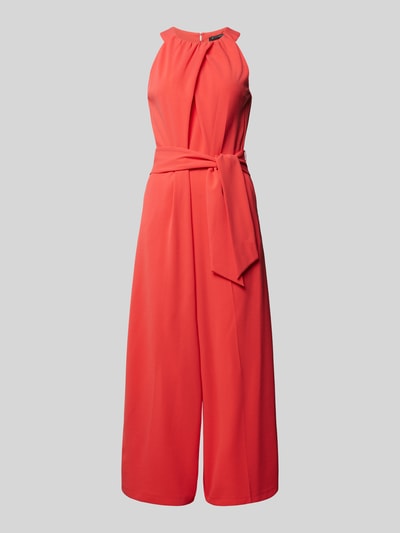 Betty Barclay Jumpsuit mit Bindegürtel Rot 2