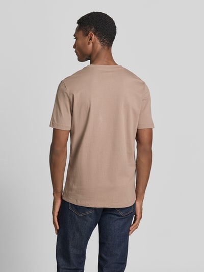 s.Oliver RED LABEL Regular Fit T-Shirt aus reiner Baumwolle Beige 5