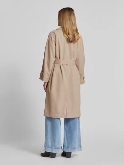 Tom Tailor Denim Loose Fit Trenchcoat mit Bindegürtel Beige 5